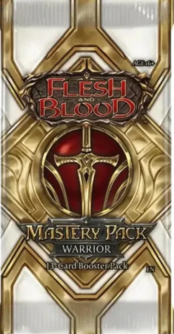 Flesh and Blood: Mastery Pack Warrior Booster Pack (13 cards)