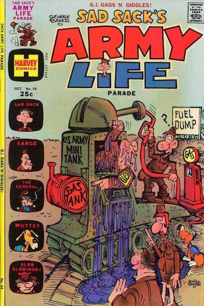 Sad Sack's Army Life Parade (1963 - 1st Series) #54