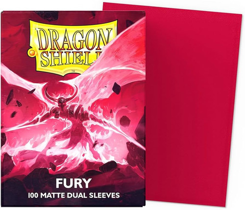 Dragon Shield Card Sleeves - Fury (Matte Dual)