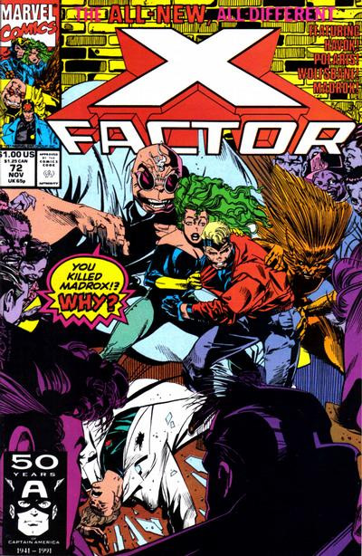 X-Factor (1986 - 1st Series) #72