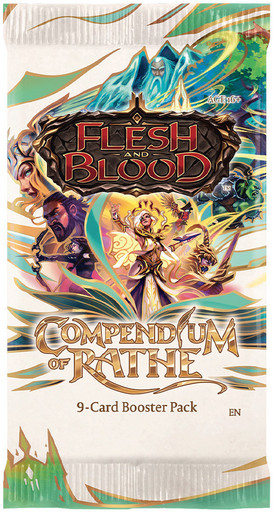 Flesh and Blood: Compendium of Rathe Booster Pack (9 cards) - PB&J Comics &  Collectibles