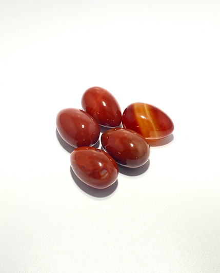 Carnelian Crystal Yoni Egg-GIA Certified