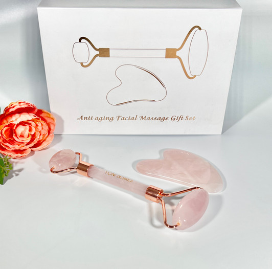 Rose Quartz Facial Set
