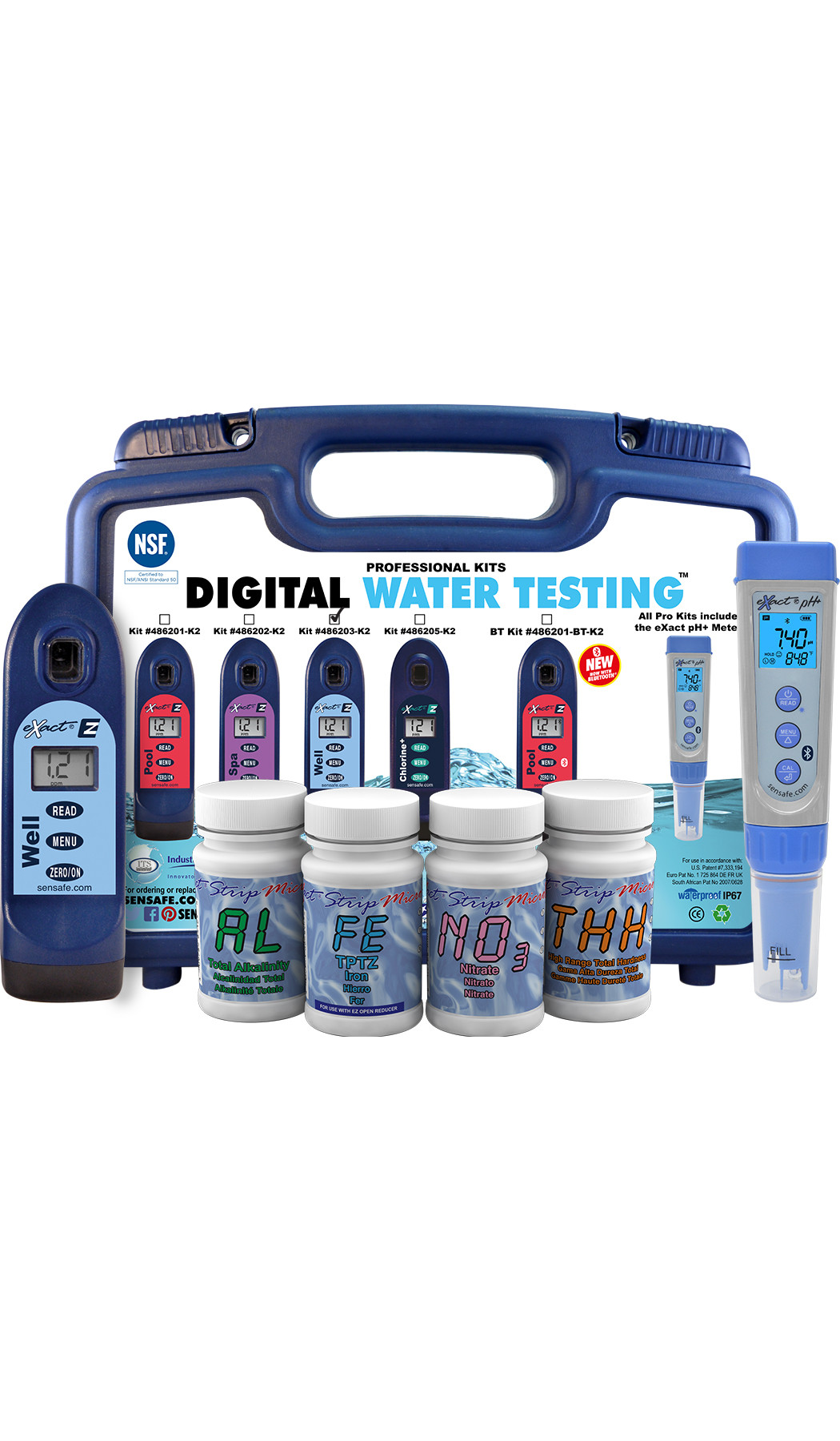 Well eXact® EZ Professional Kit Photometer Industrial Test Systems