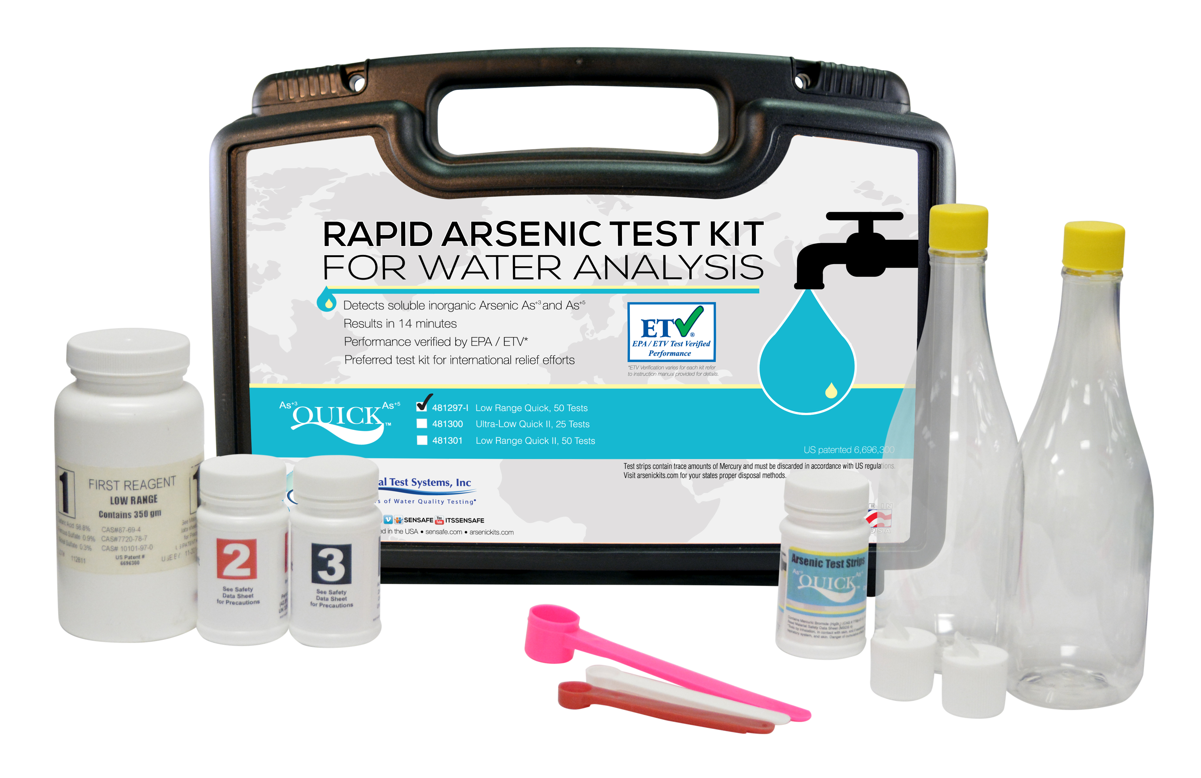 Arsenic Econo Low-Range Kit Case