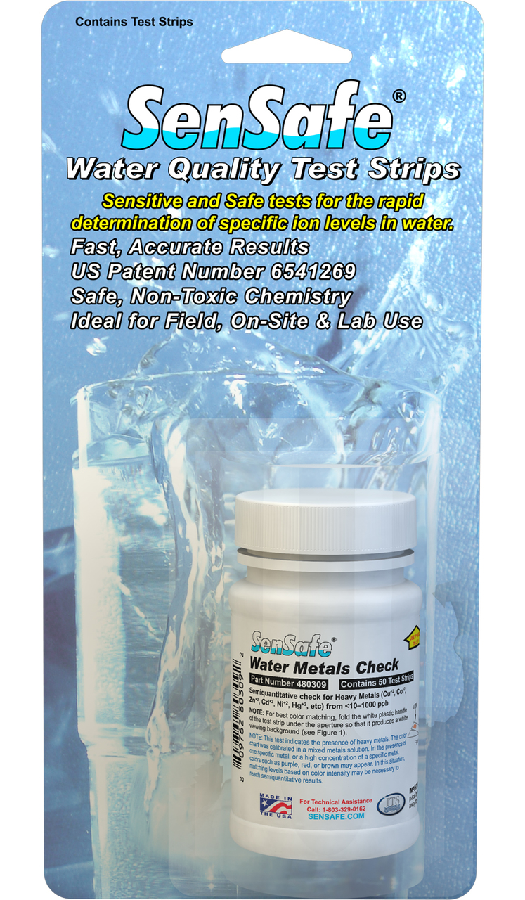 Heavy Metal Test Kit  5 in 1 Test Your Water For Harmful Metals