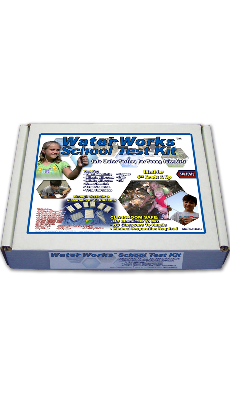 WaterWorks™ School Kit | Visual Test Strips | Industrial Test Systems