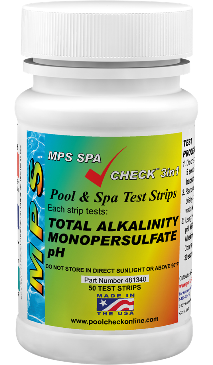 MPS Spa Check™ 3in1 | Visual Test Strips | Industrial Test Systems