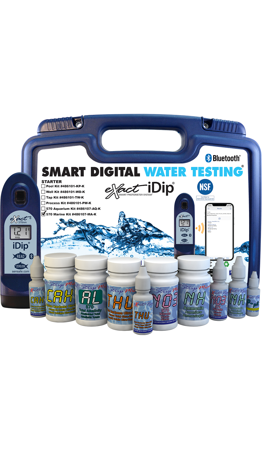 eXact iDip® 570 Marine Starter Kit | Water Test Kit | Industrial