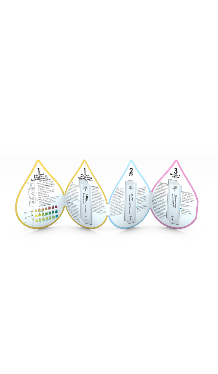 Safe Home Kit de test d'eau potable safe home diy well - testez jusqu'à 242  tests au total