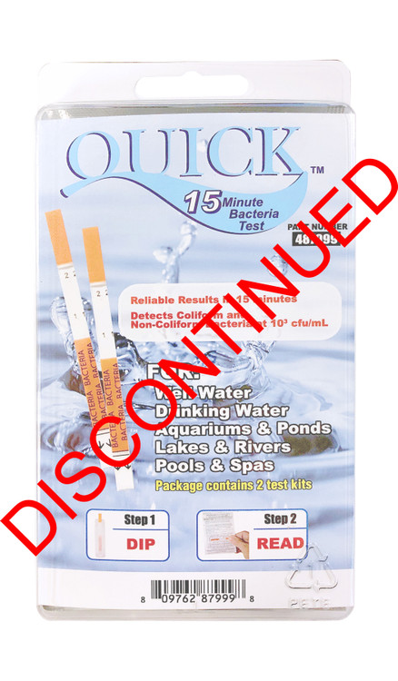 Quick™ 15- Minute Bacteria | Quick Tests | Industrial Test Systems