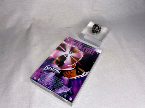 Phantom, Ring of Evil, Real Prop Replica, Metal, Acrylic Display Plaque and Item Stand, Signed, Numbered, Limited Edition