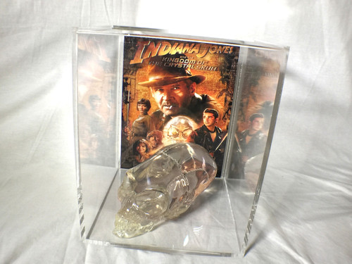 Indiana Jones, Alien Crystal Skull, Real Prop Replica, Acrylic Case, Signed, Numbered, Limited Edition