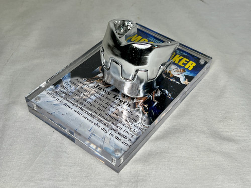 007 James Bond, Jaws, Metal Teeth, Spy Who Loved Me, Moonraker, Acrylic Display Plaque, Signed, Numbered, Limited Edition