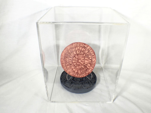 Phaistos Disc, Minoan, Crete, Ancient Mystery, Jungle Stand, Acrylic Case, Free Book, Signed, Numbered, Limited Edition