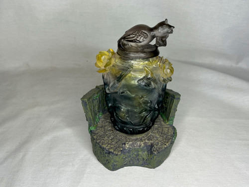 Indiana Jones Temple of Doom, Nurhachi Urn, Resin, Real Prop Replica, Lighted Jungle Stand, Signed, Numbered, Limited Edition