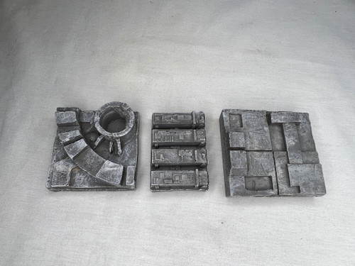 Star Wars Death Star Surface Piece Set, Real Prop Replica, Solid Resin, Signed, Numbered, Limited Edition