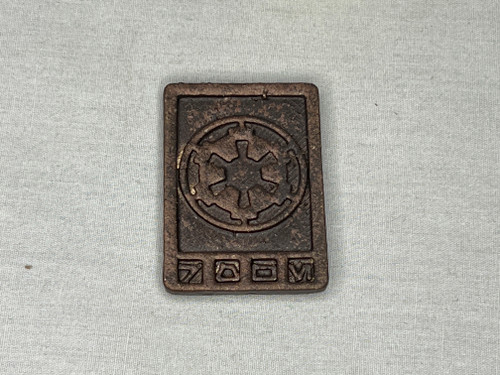 Star Wars Galactic Bronze Credit Chip Piece, Real Prop Replica, Solid Metal, Signed, Numbered, Limited Edition