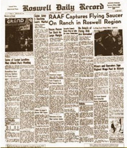 Roswell Newspaper July 9 1947, Aliens, UFOs, Must Have Collectable