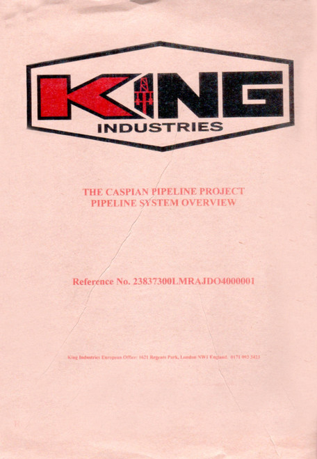 007 James Bond, The World Is Not Enough, King Industry Folder Real Prop