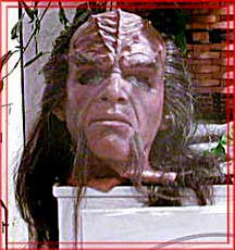 Star Trek IV; The Undiscovered Country", Full Klingon Close-Up Mask Prop 