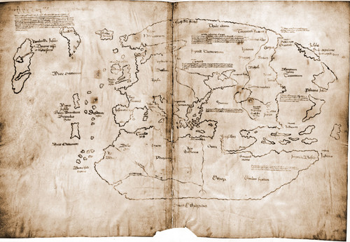 Vinland, First Map of Americas, Discovered by Vikings, Free Pamphlet