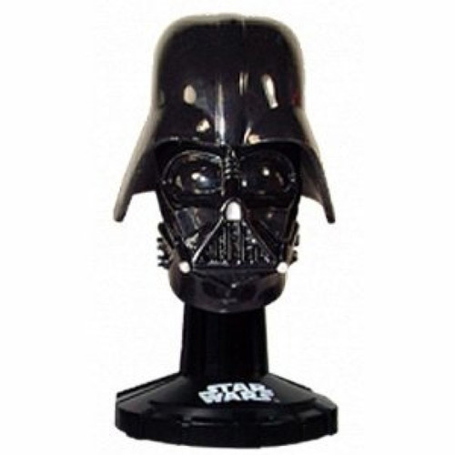 Star Wars, Darth Vader Miniature, Japanese Helmet by TOMY 