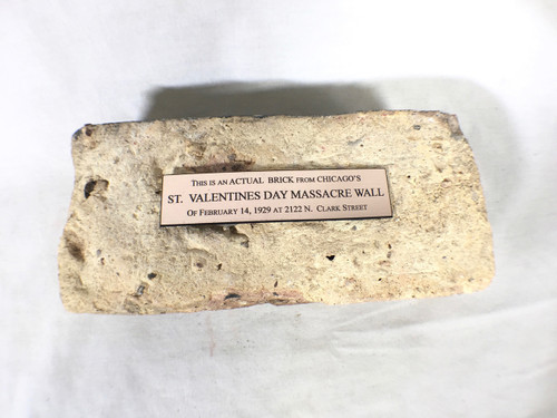 St. Valentines Day Massacre Wall Brick