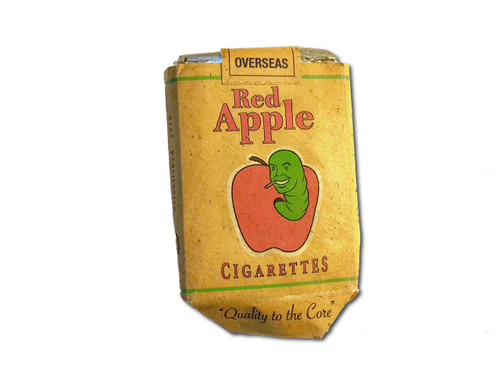 Pulp Fiction Red Apple Cigarette Soft Pack Real Prop Reel Art