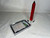 Superman Kryptonite, Red Acrylic Crystal, Real Prop Replica, Display Plaque, Item Stand, Signed, Numbered, Limited Edition