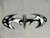 Batman and Robin Batarang, Solid Resin, Silver Plated, Real Prop Replica, Display Plaque, Signed, Numbered, Limited Edition