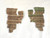 3 Piece Biblical Papyrus Fragment Set, St John, Pauline Epistle, Revelations Papyrus Replica