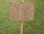 Gravesite Sign