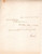 Explorer Frederick Cook Two Written Signed Pages PSA/DNA Authenticated