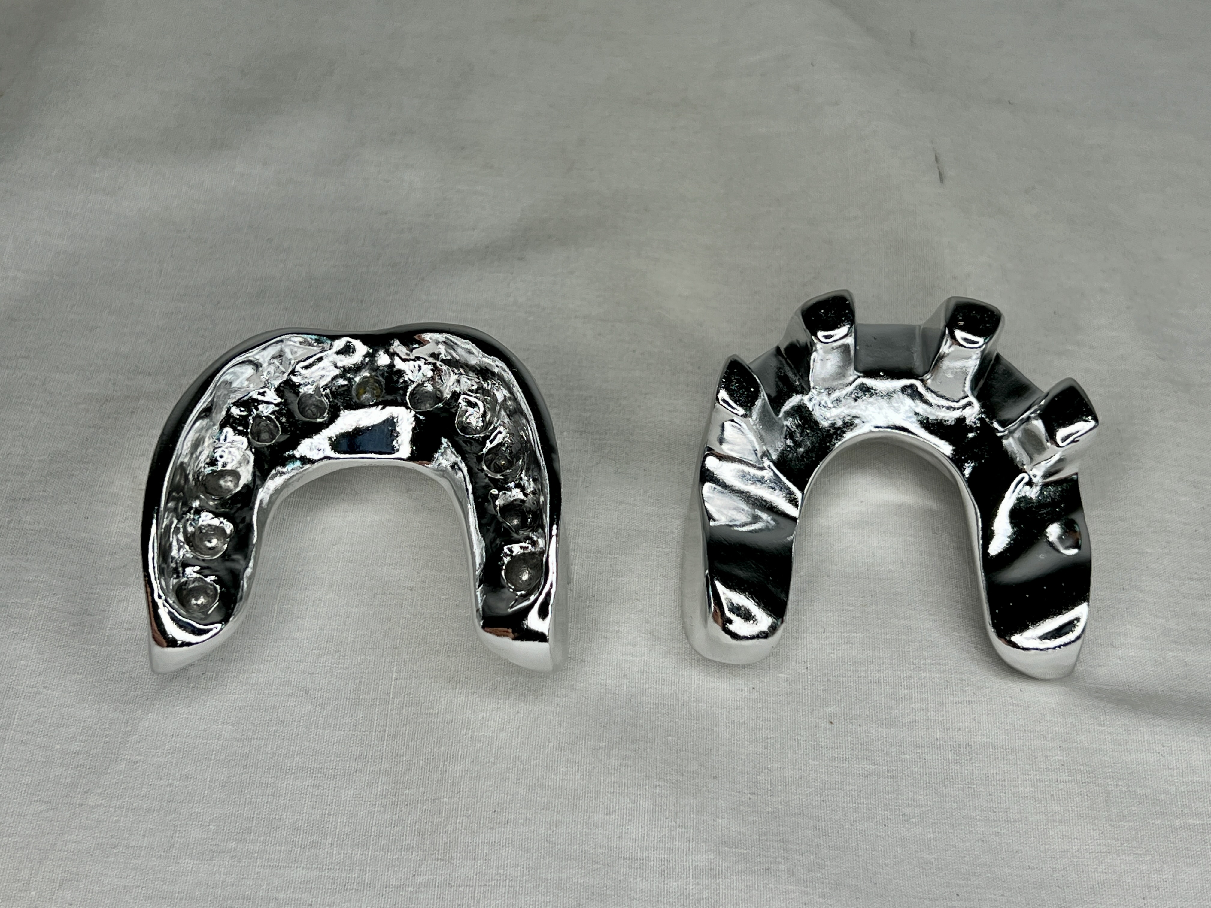 007 James Bond, Jaws, Metal Teeth, Moonraker, Display Plaque