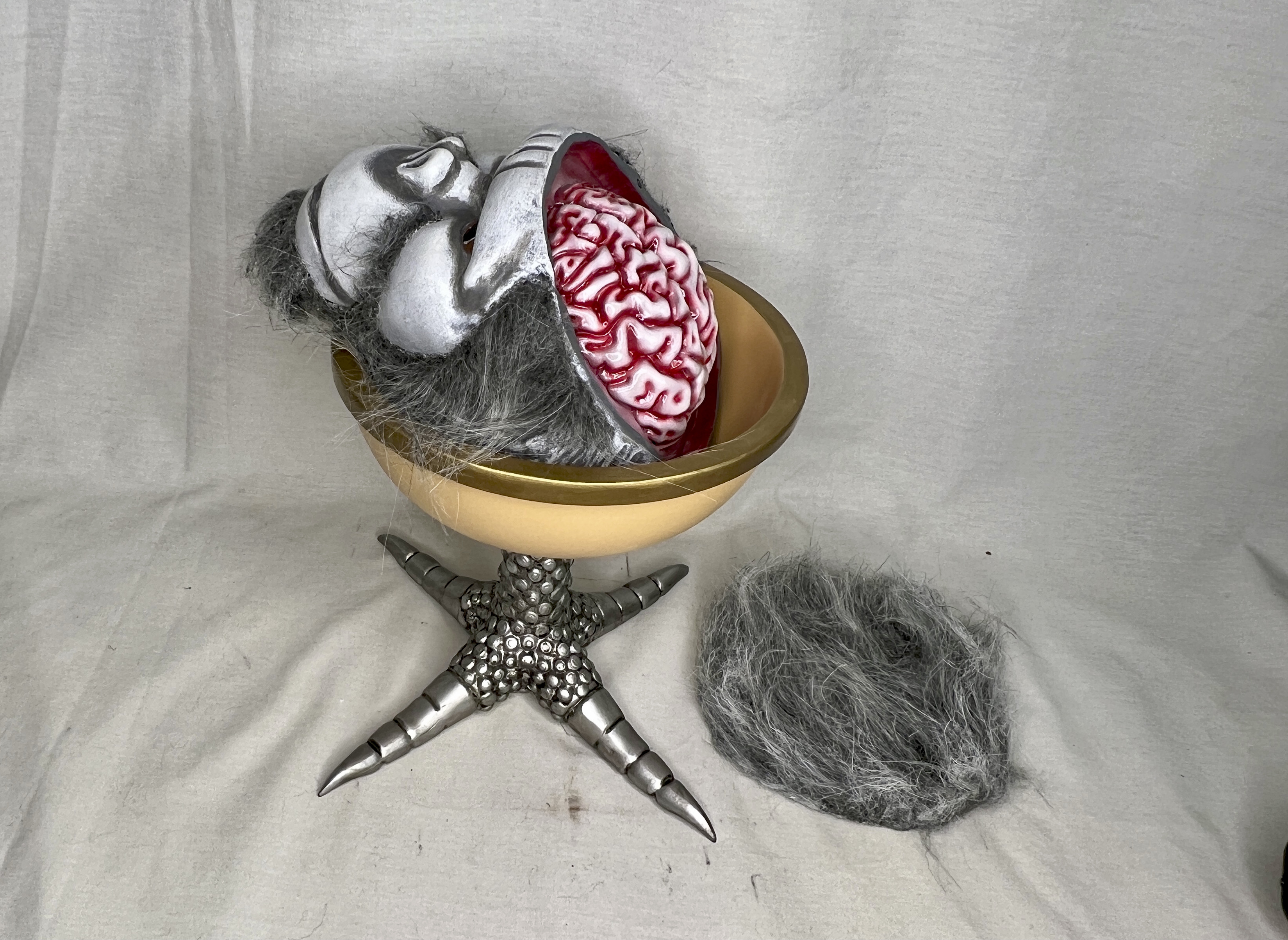 Indiana Jones, Primate Parfait Monkey Brains Chalice, Resin, Real