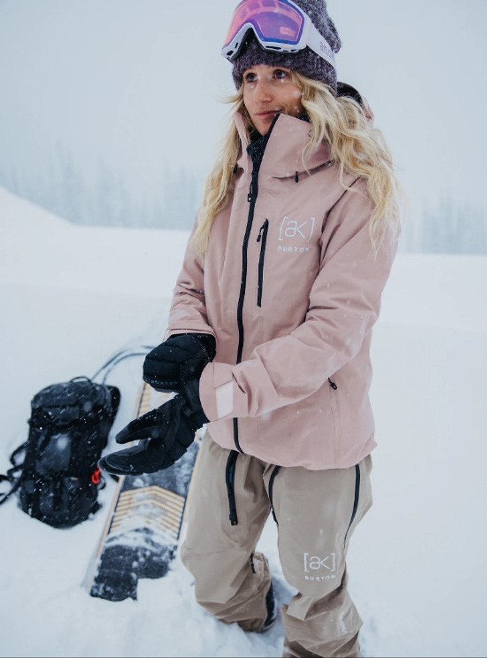 スノーボード BURTON AK woman's GORE-TEX JACKET Burton Women's AK Gore Embark Jacket - Hibiscus Pink Cloud