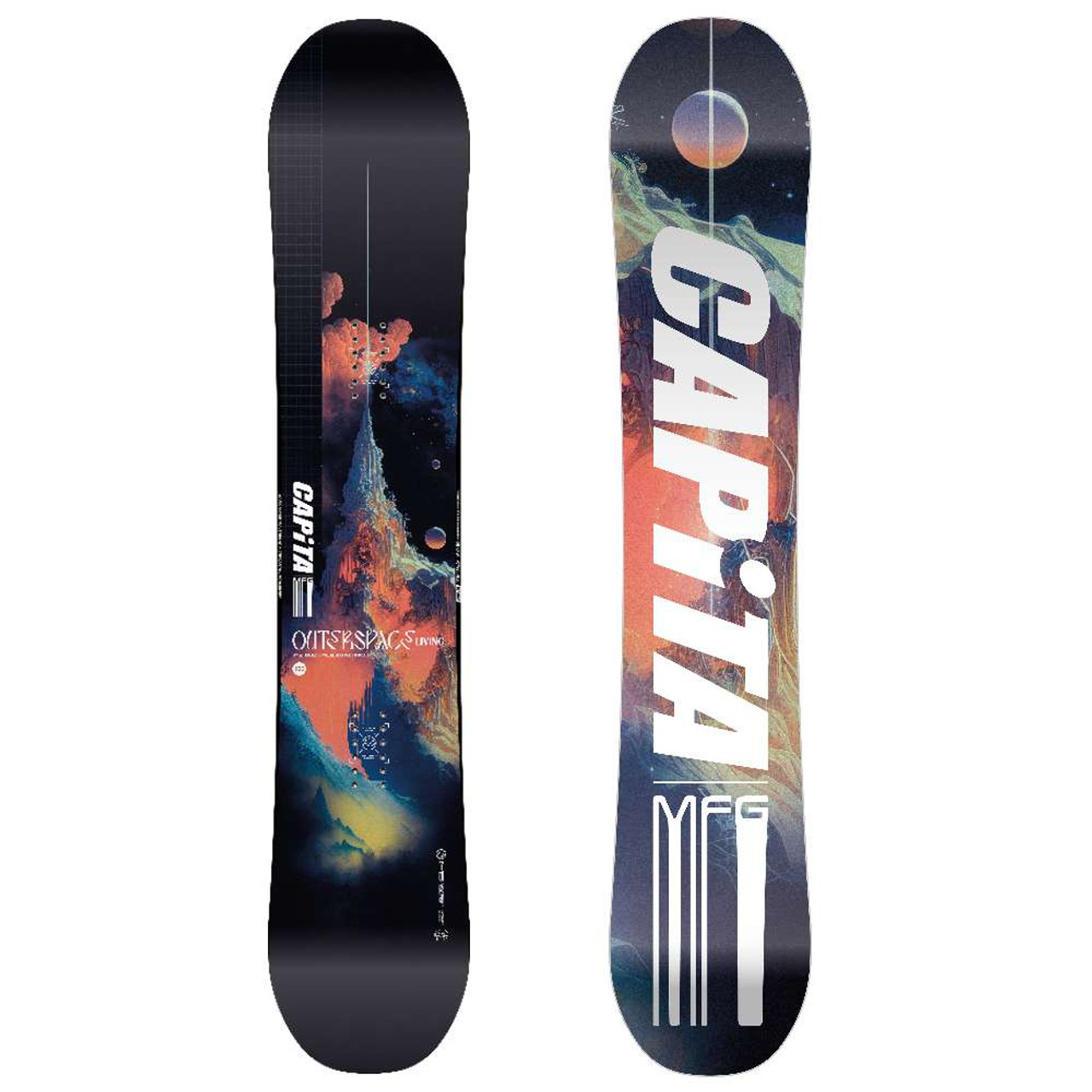 専用CAPiTA OUTER SPACE LIVING 154 Capita Outerspace Living 2024 154 Snowboard – Wobble Snow