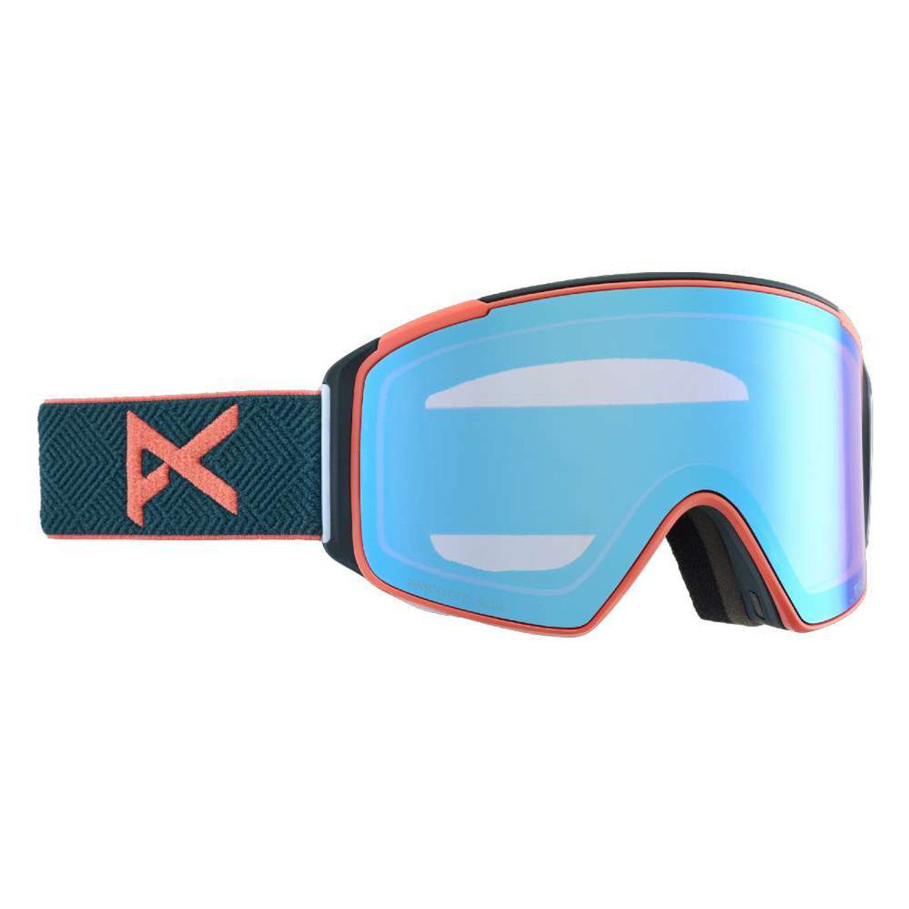 スキー・スノーボードアクセサリー anon. 23-24 M4S CYLINDRICAL CORAL Anon M4 Goggles (Cylindrical) + Lens + Face Mask | Anon