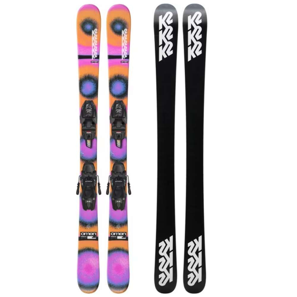 K2 Omen JR Skis w 4.5 FDT Bindings 2025 | Corbetts Ski + Snowboard