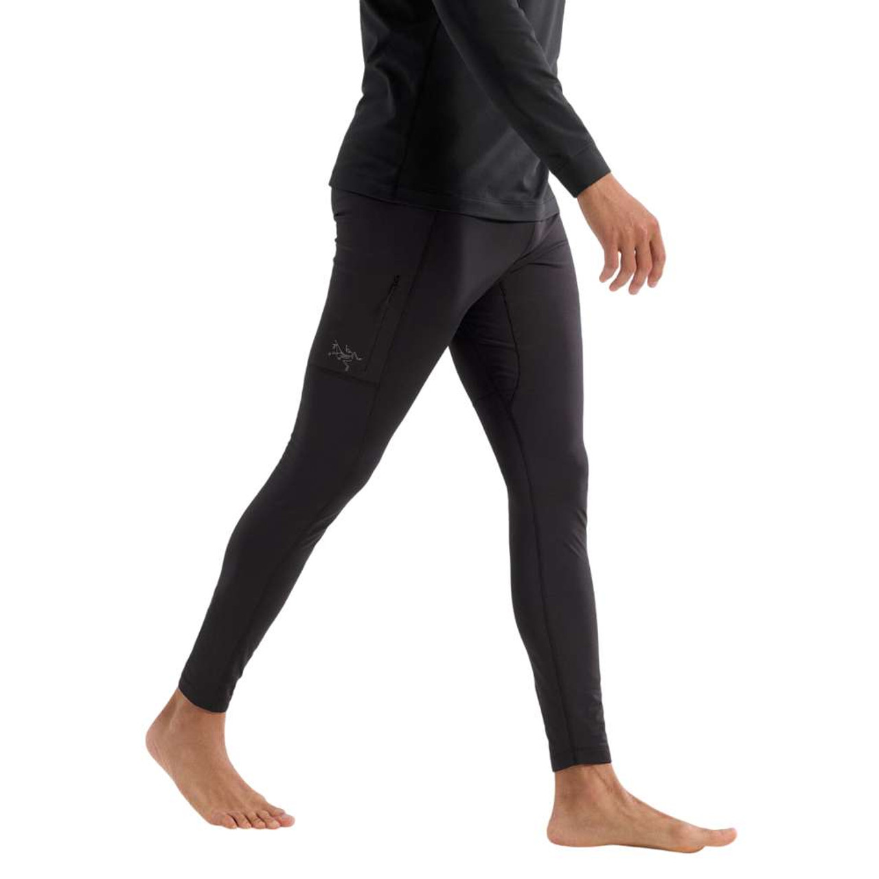 USED アークテリクス Rho LT Bottom Mens サイズ M 黒 Arc'teryx Rho LT Bottom Men's | Lightweight Torrent Base