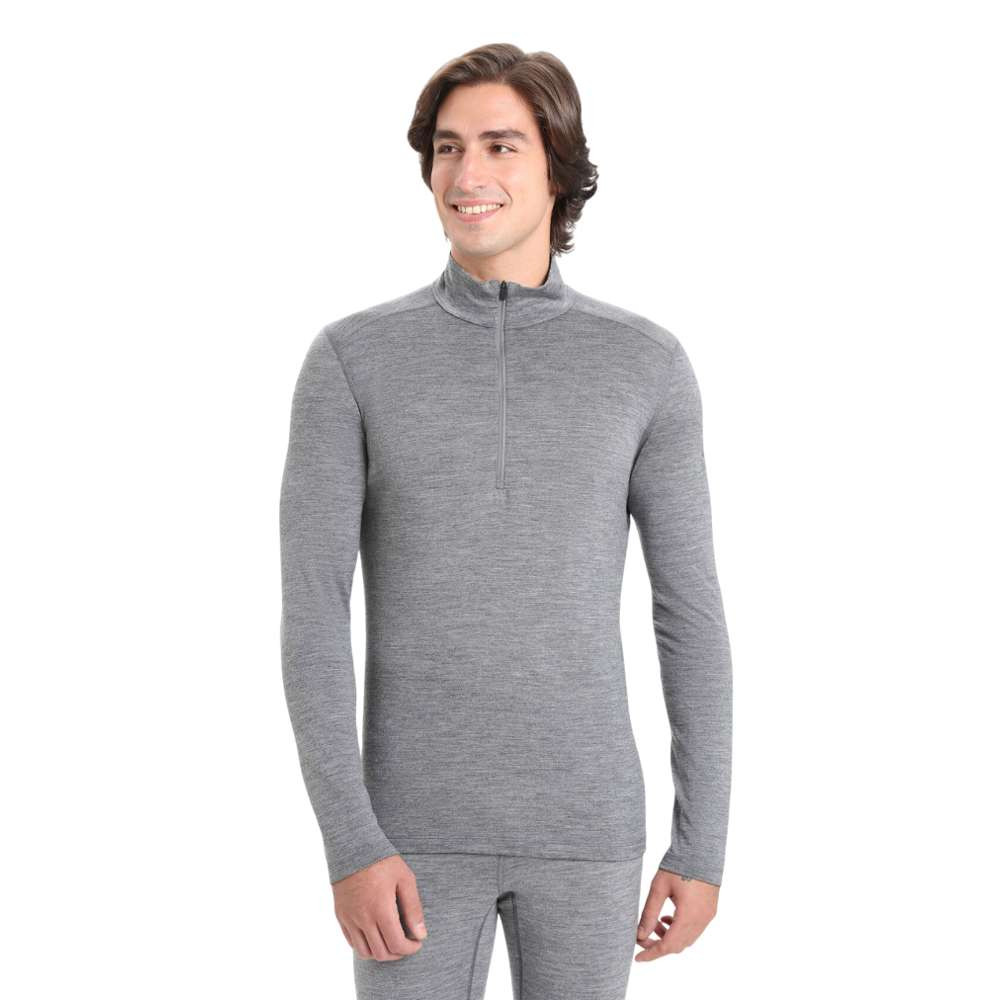 Icebreaker Merino 200 Oasis Mens Long Sleeve Half Zip 2025