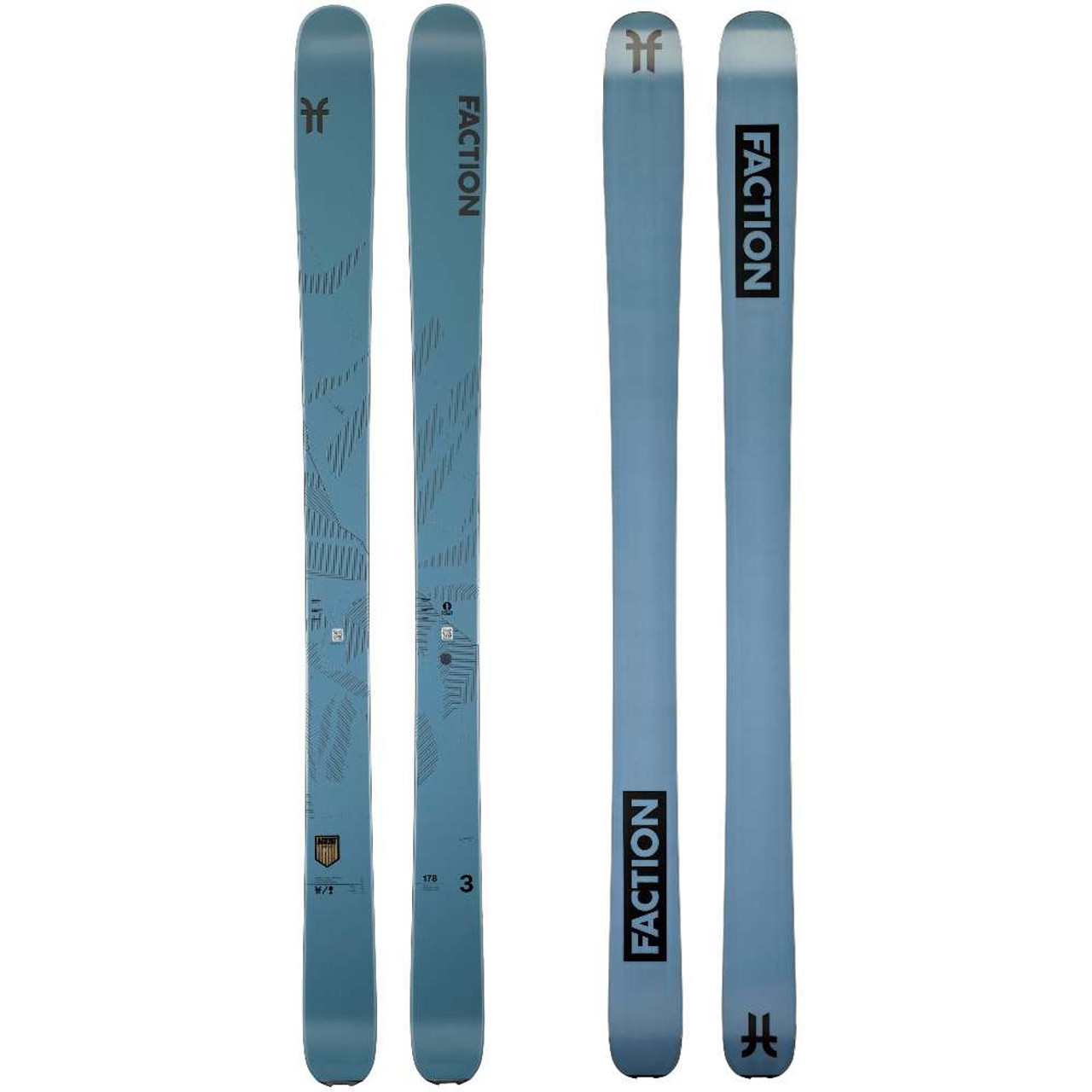 Faction Agent 3 Skis 2025 | Corbetts Ski + Snowboard