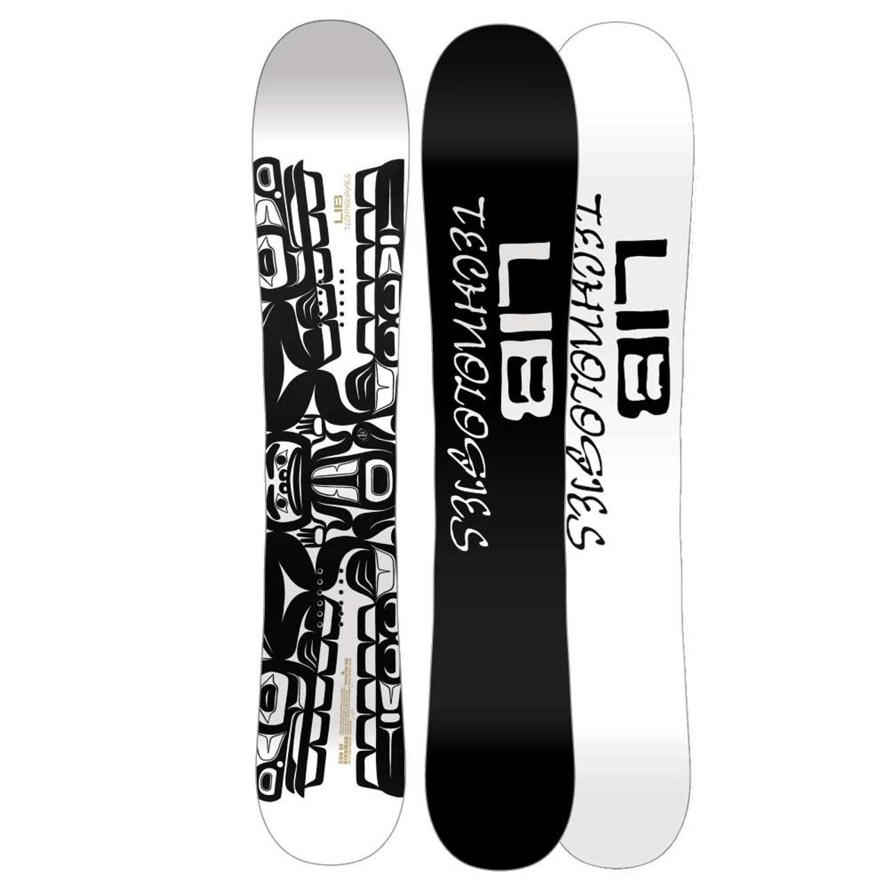 LIB TECH TRANSFER ビンディング ブラック/ホワイト Lib Tech Son of Birdman Snowboard 2026 | Corbetts Ski +