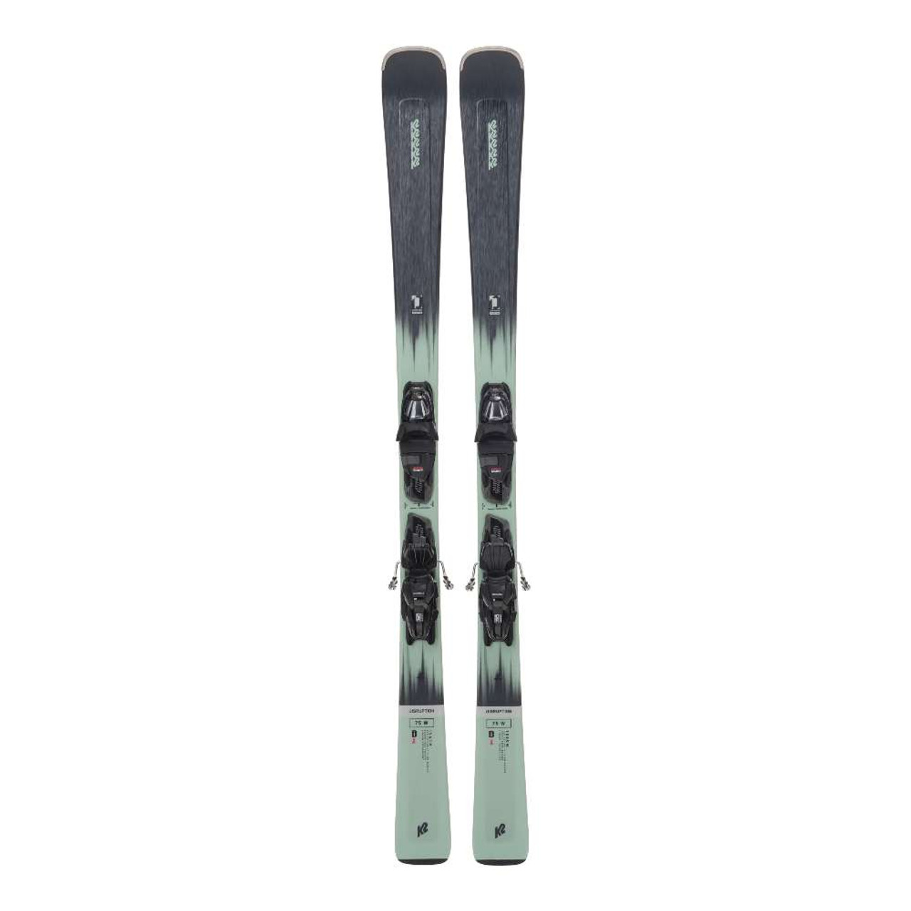 スキー K2 world piste 174cm K2 Disruption 75 W Womens Skis w Lange LX 75 W HV GW Womens