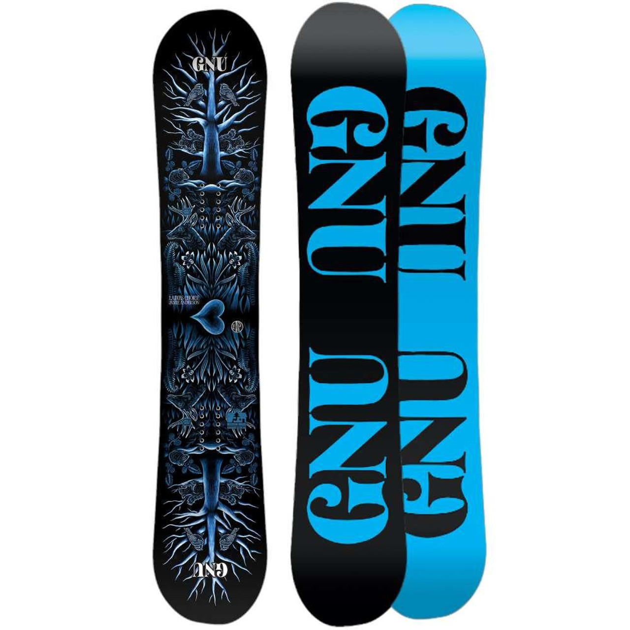 GNU Ladies Choice Womens Snowboard 2025 | Corbetts Ski +