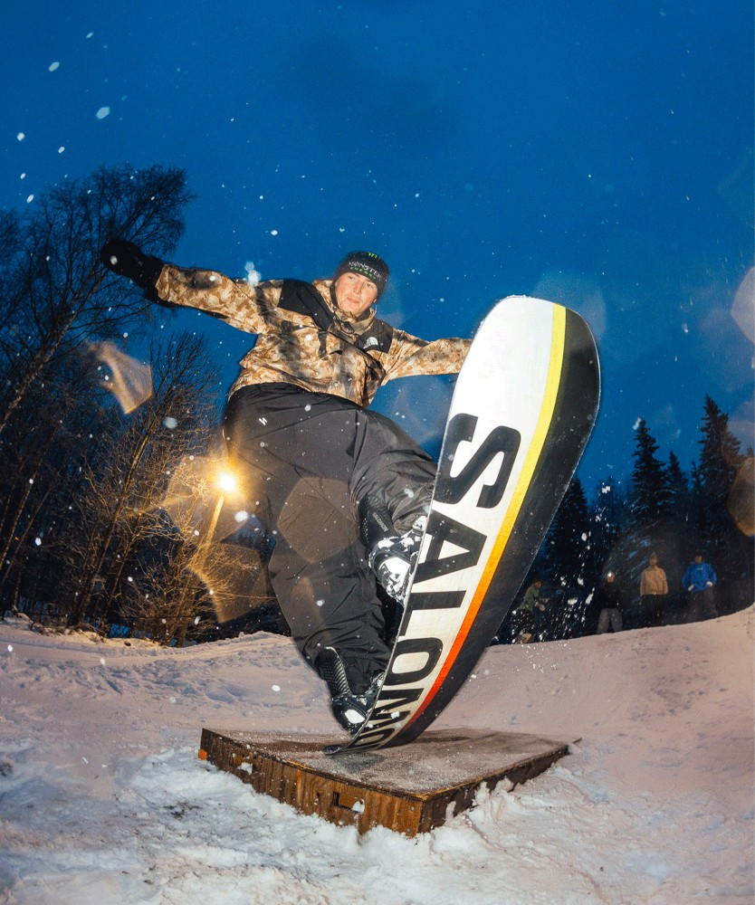 スノーボード Salomon Hologram Salomon Hologram 2026 – ShadowFit Freestyle Snowboard Bindings