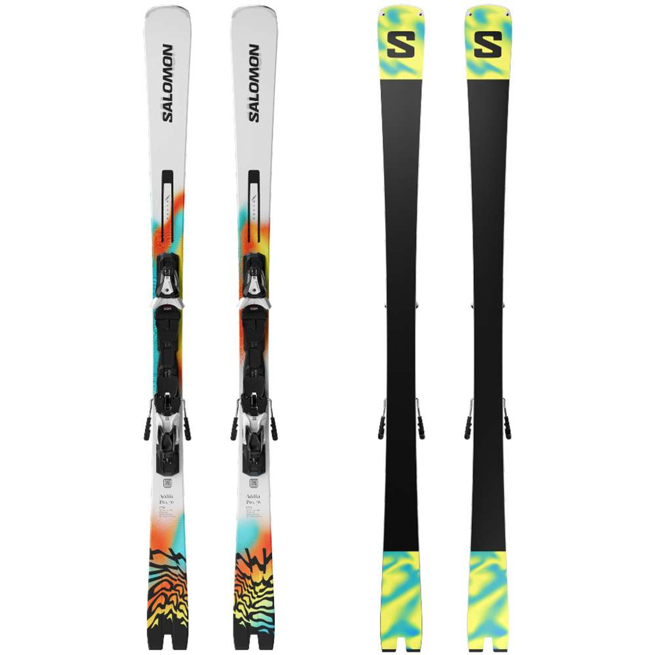 SALOMON アディクト76 PRO スキー Salomon Addikt Pro 76 Skis + MI12 GW Bindings 2026 | evo