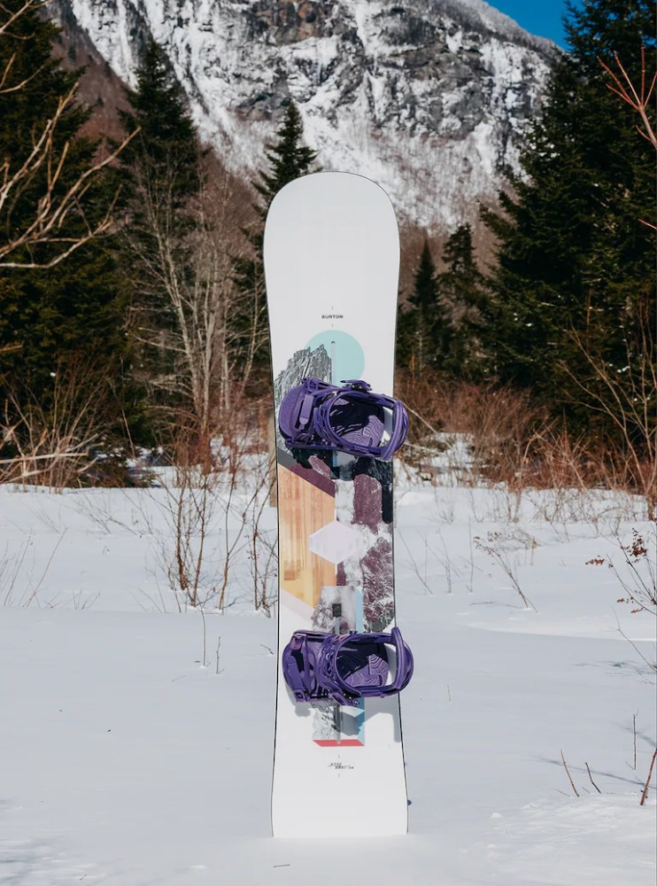 Burton Hideaway Womens Snowboard 2026 | Corbetts Ski + Snowboard
