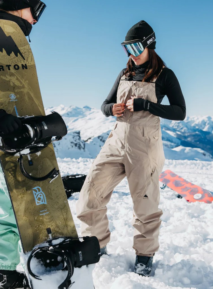 Burton Reserve 2L Womens Bib Pant 2026 | Corbetts Ski + Snowboard